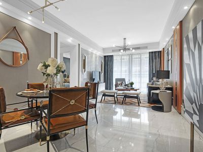 新城·金樾江南现代风格120平米装修案例