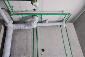 [合建志洋装饰公司]卫生间装修尺寸，卫生间管道装修注意