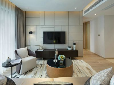 绿城·明月春晓现代风格115平米装修案例