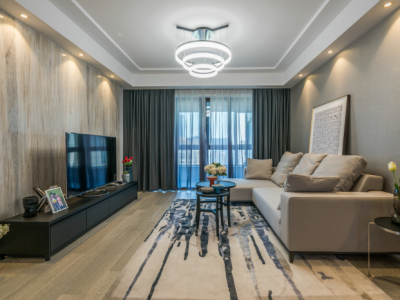 旅文中央大街124平北欧风格装修案例