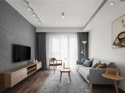 中海上东区113平米日式风格三室两厅装修案例