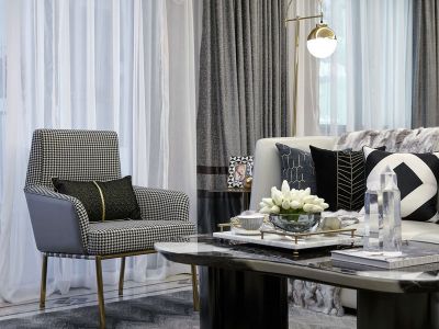 仁恒云谷世纪现代风格119平米装修案例