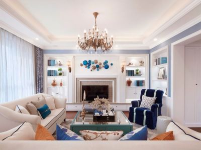 艺城·春城玖號欧式风格128平米装修案例