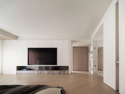 御龙半山现代风格110平米装修案例