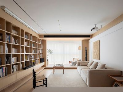 长水航城现代风格120平米装修案例