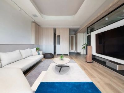 中冶国锐锦绣雅著现代风格123平米装修案例