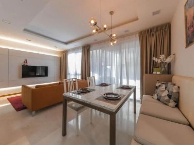 赵二街花苑96平米简约二居装修案例