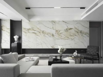 中海·观江樾现代风格120平米装修案例