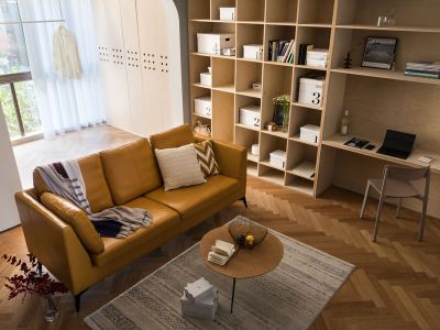 恒大御景半岛简约风格80平米装修案例