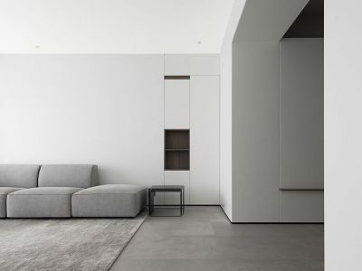 龙光城现代风格120平米装修案例