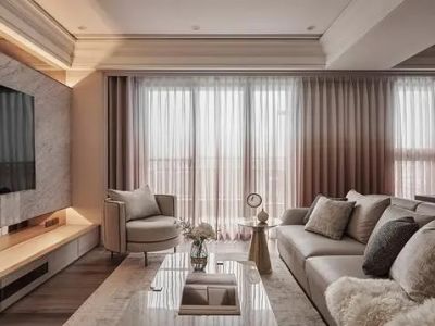 国贸天悦109平现代四居装修案例