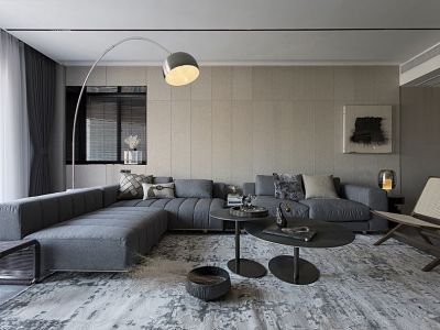 绿城&象屿逸品澜岸现代风格140平米装修案例