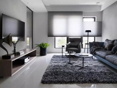 琴台颖园85平简约风格二居室装修案例