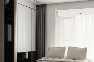 [北京今朝装饰]141㎡现代简约质感大三室，创意规划玩转异形空间