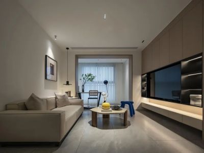 中节能三期86㎡现代二居室装修案例