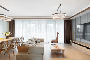[无锡欧景装饰]140平北欧风装修案例，打造温馨生活!