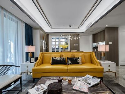 保利首开云禧124平米现代轻奢四居装修案例