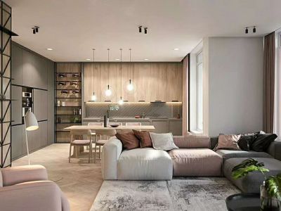 华发·四季雅筑现代风格129平米装修案例