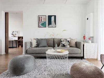 苏州紫珺兰园北欧风格100平米装修案例