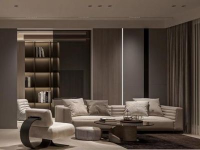 碧桂园十里江南现代风格120平米装修案例