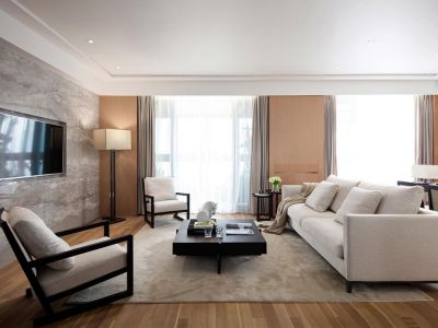 保利领秀前城115平中式风格三居室装修案例