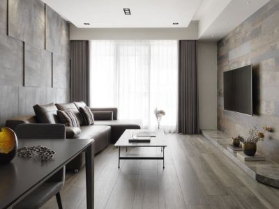 海悦府134平现代风格装修案例